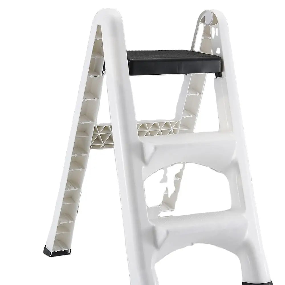 High Plastic Folding 3-Step Stool