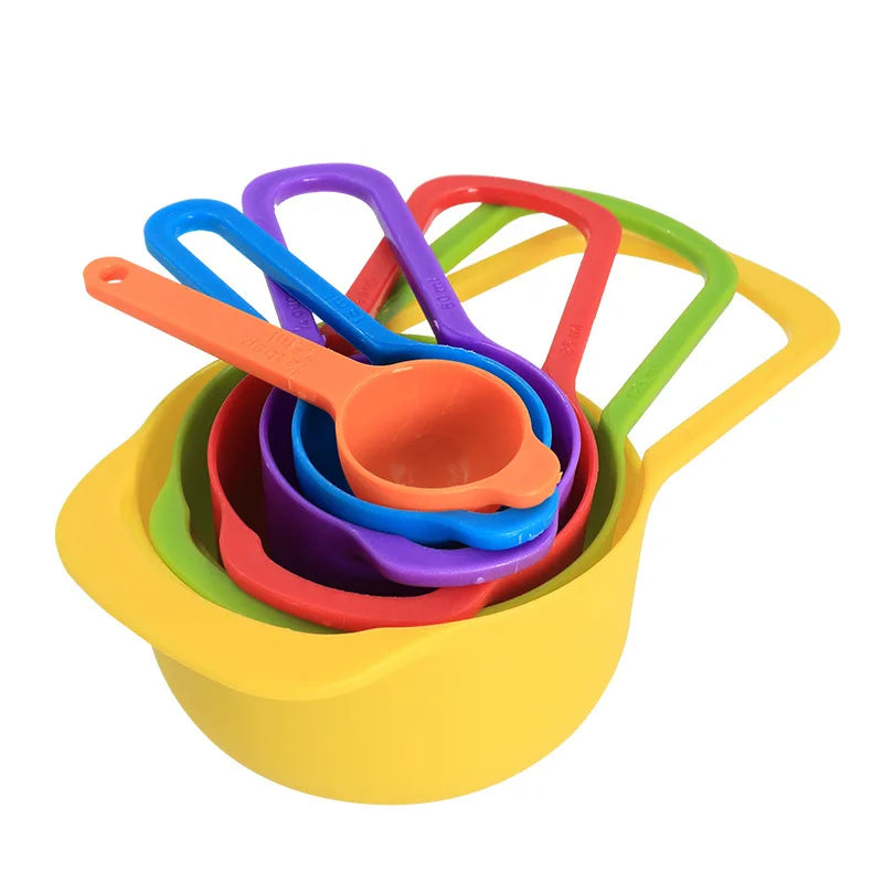 Rainbow Measuring Spoons - Set 6 Pcs