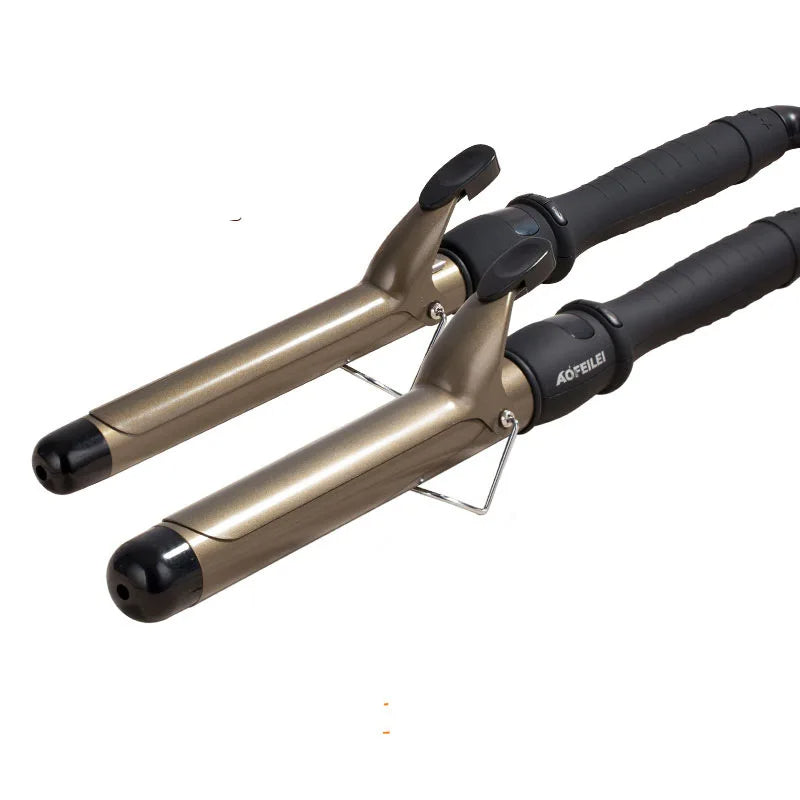 Professional Rotating Curling Iron – Electric Hair Styling Wand for Smooth Curls