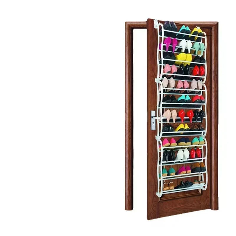 Over Door Metal Wire Shoe Rack