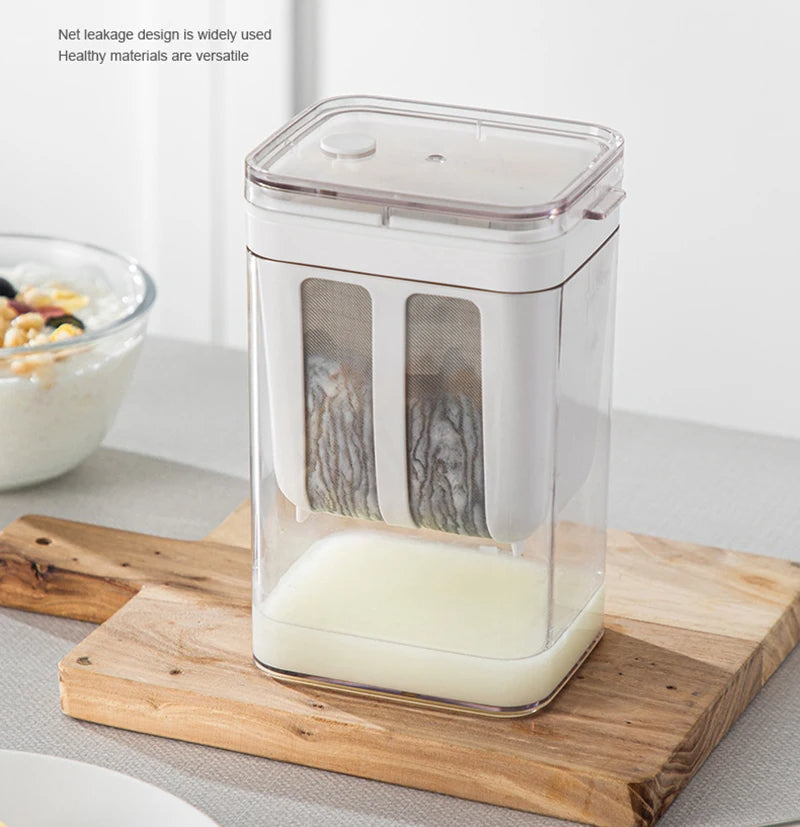 Reusable Yogurt & Coffee Strainer – BPA-Free Thick Filter for Milk, Cream & Homemade Yogurt