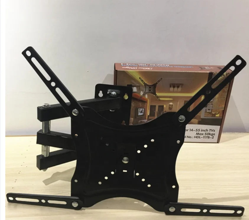 Full Motion Swivel Wall Mount TV Stand - 400mm