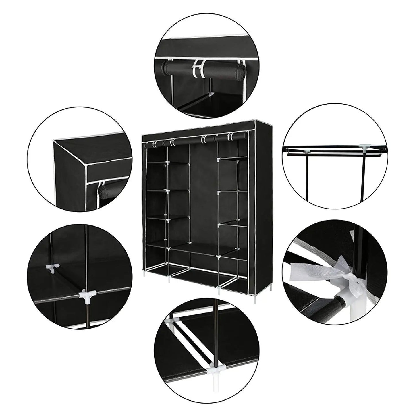 Lightweight Fabric Wardrobe