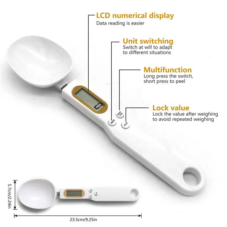 ABS Plastic Digital Spoon Scale - 500g