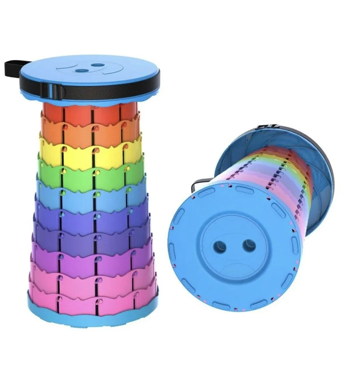 Retractable Folding Plastic Step Stool
