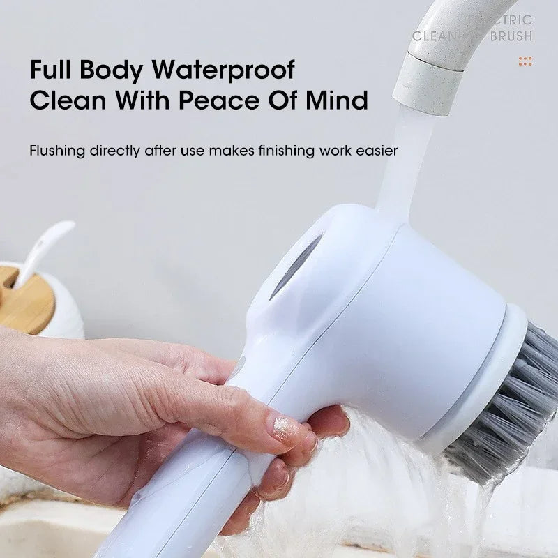 Cordless Electric Spin Scrubber