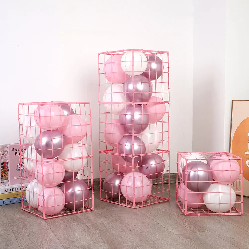 Expoon 3-Layer Balloon Display Boxes – Party Decoration for Birthdays, Weddings & Events