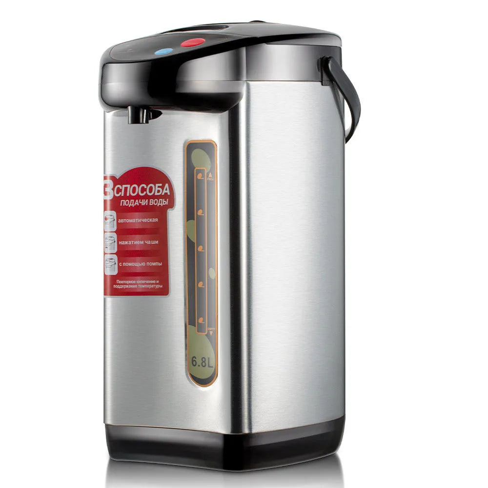 Large Capacity Electric Hot Water Kettle - 6.8 Liters