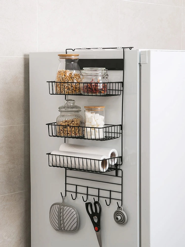 Hot Selling Metal Wire Behind Door Storage Basket