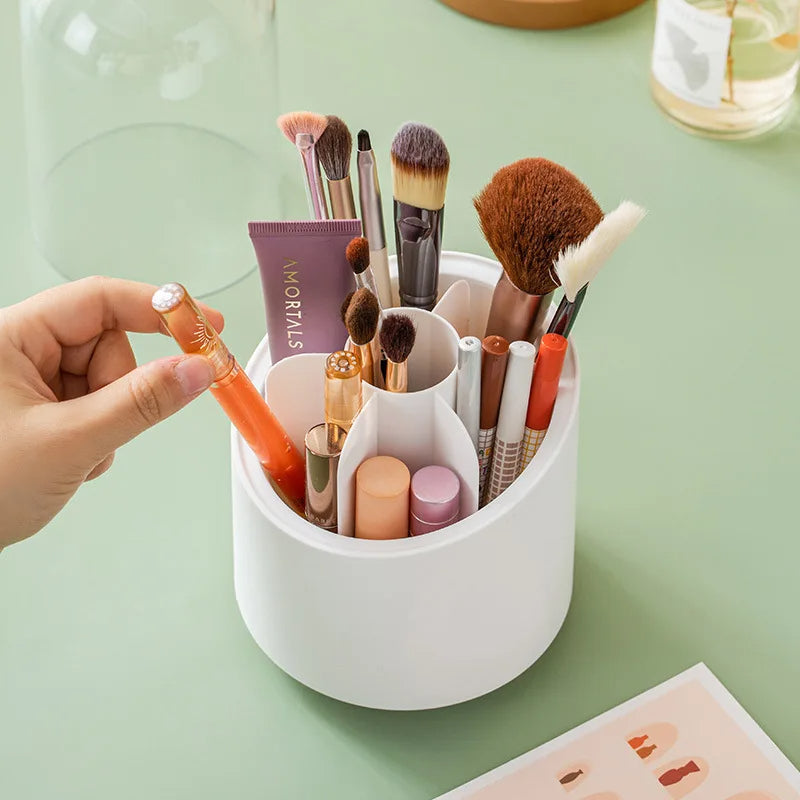 Rotating Dustproof Makeup Organizer