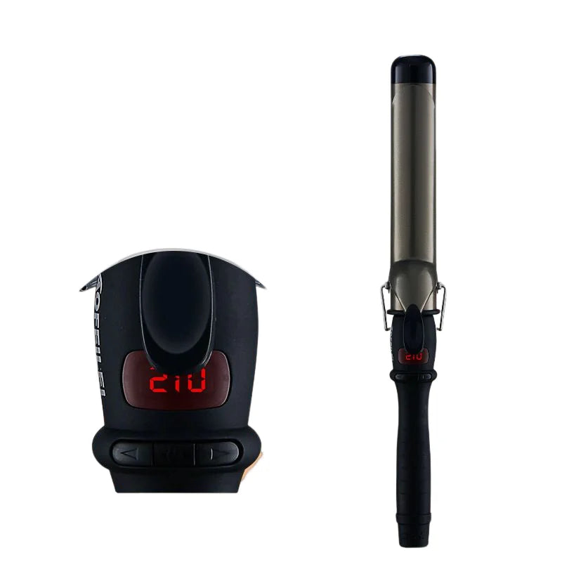 Professional Rotating Curling Iron – Electric Hair Styling Wand for Smooth Curls
