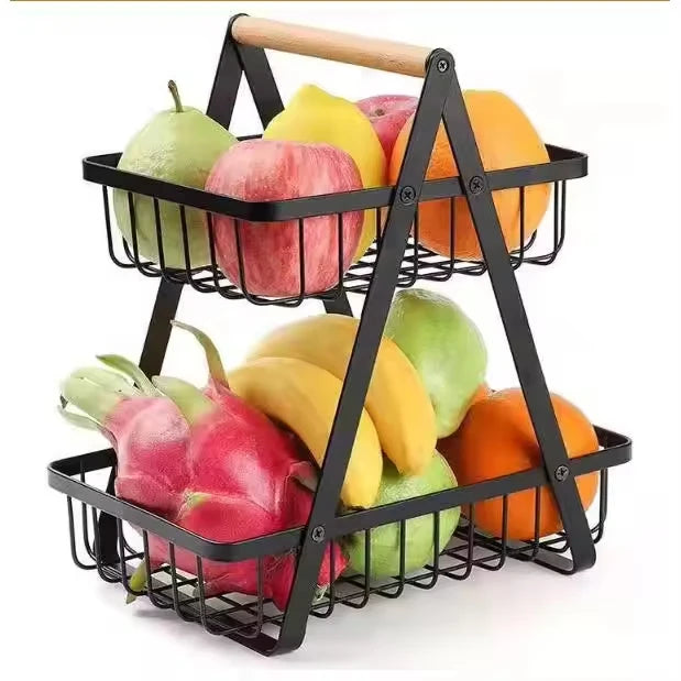 Nordic Iron Art Detachable Multi-Layer Basket