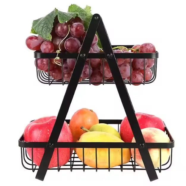 Nordic Iron Art Detachable Multi-Layer Basket