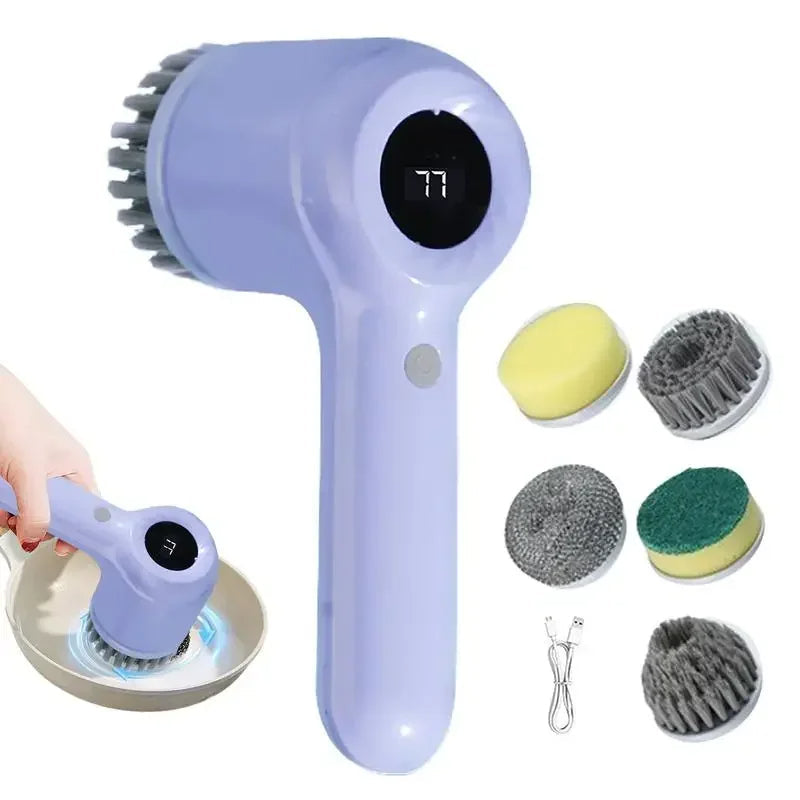 Cordless Electric Spin Scrubber