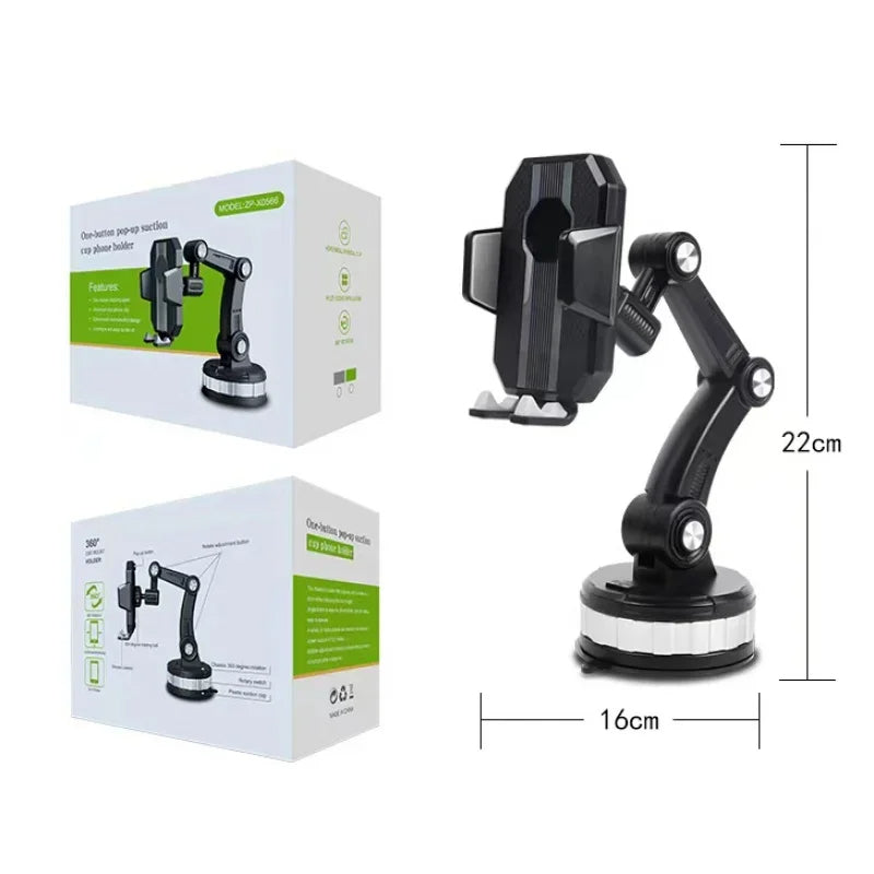 360 Degree Shockproof Car Phone Mount