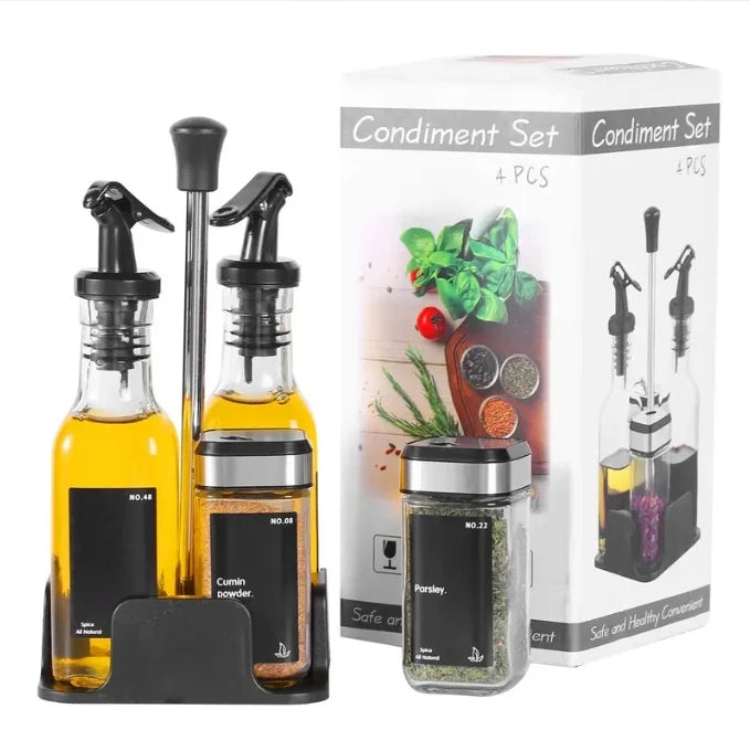 Rotatable Sealed Moisture-Proof Condiment Jar