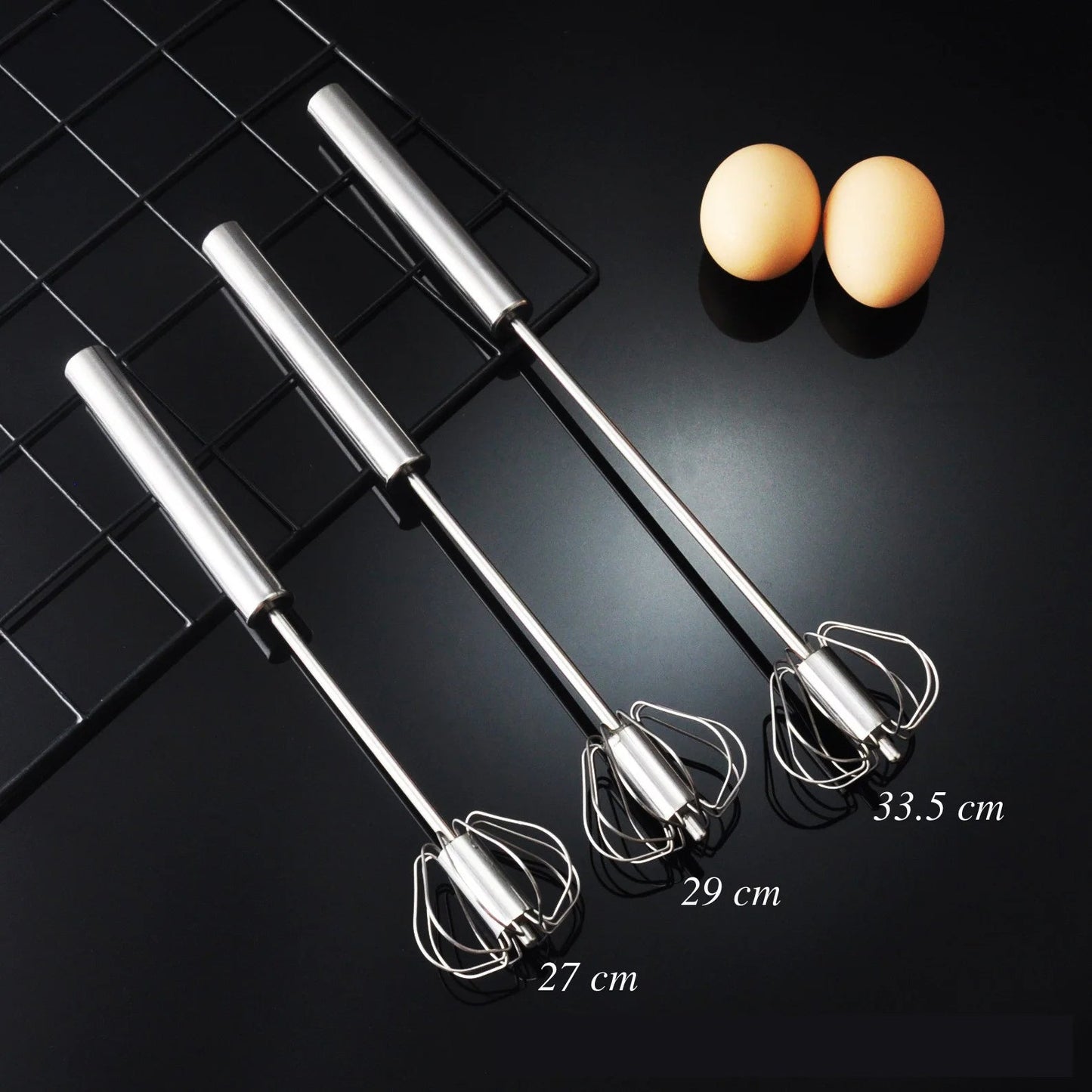 Semi-Automatic Egg Whisk