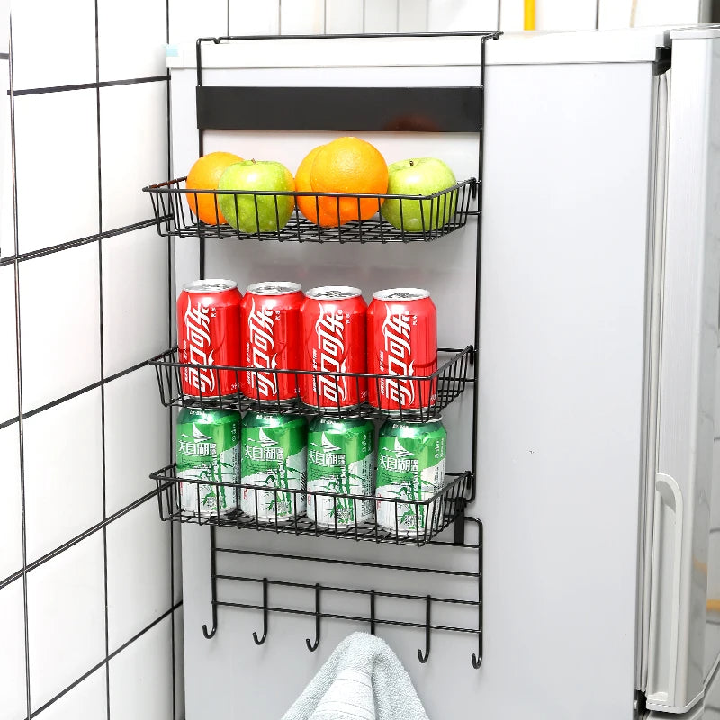 Hot Selling Metal Wire Behind Door Storage Basket