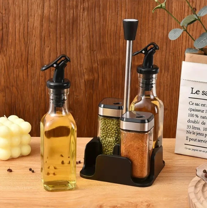 Rotatable Sealed Moisture-Proof Condiment Jar