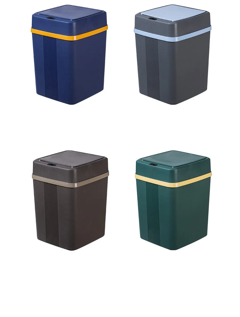 Automatic Motion Sensor Trash Bin – 15L