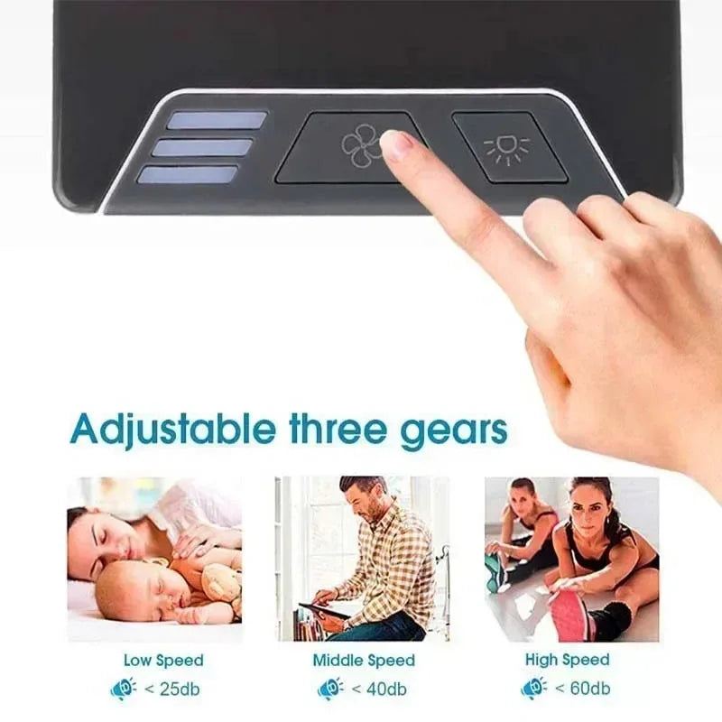 Mini USB Air Cooler And Humidifier Fan