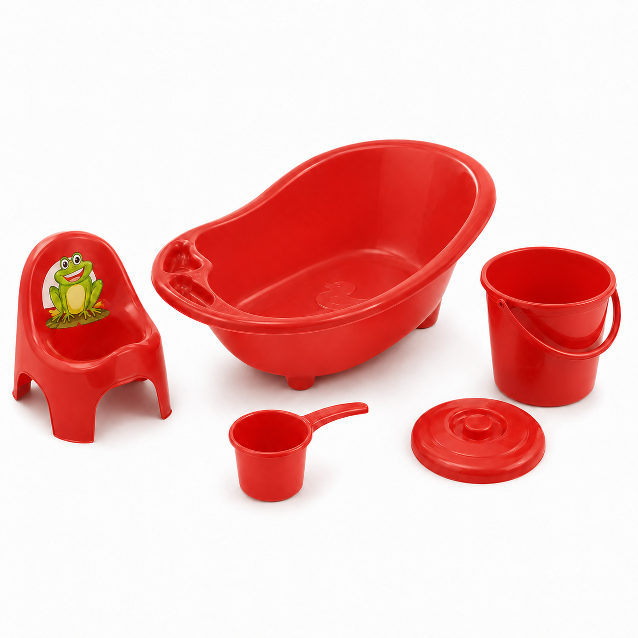 Asil Plastik 5-Piece Baby Bath Set