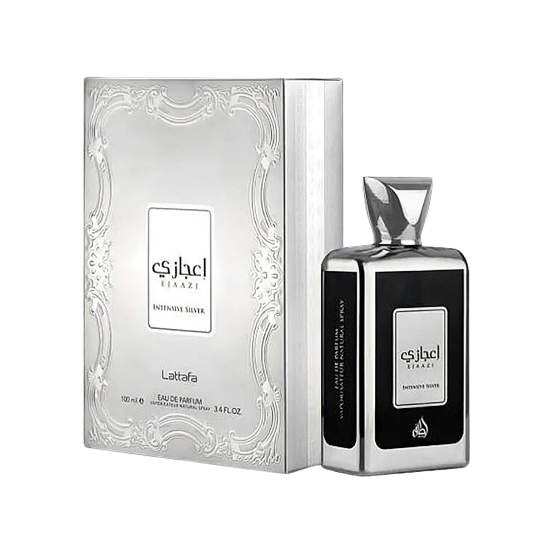 Lattafa Ejaazi Intensive Silver Eau de Parfum Unisex - 100ml