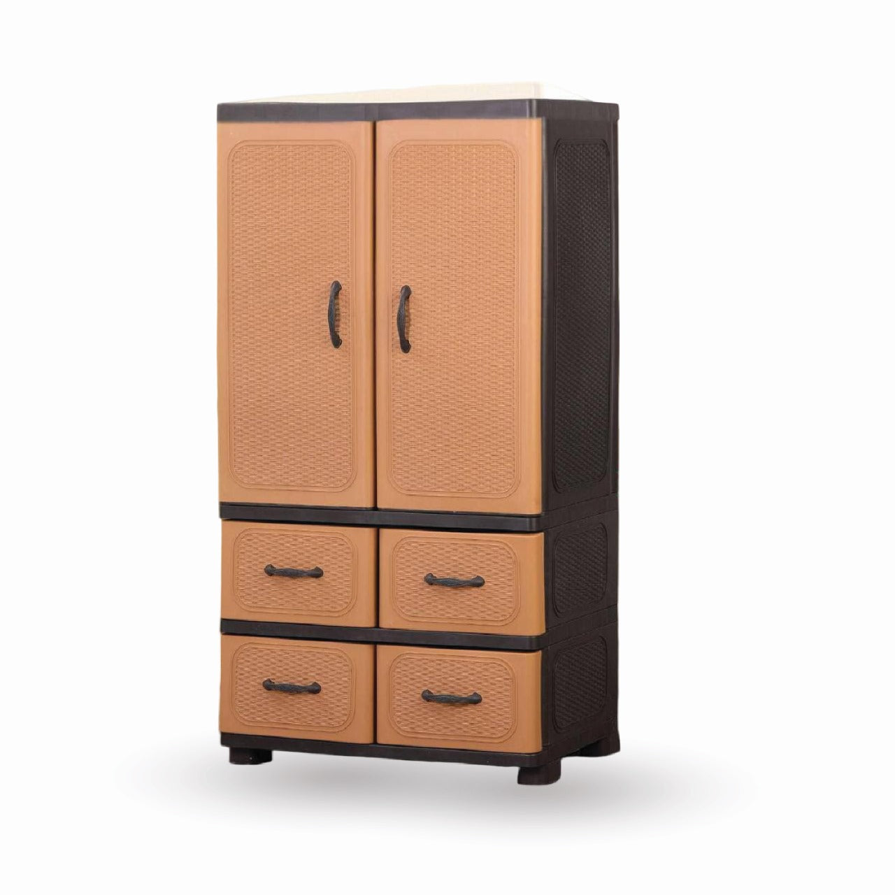 Multi-Purpose Plastic Storage Cabinet With Drawers – Tall Design