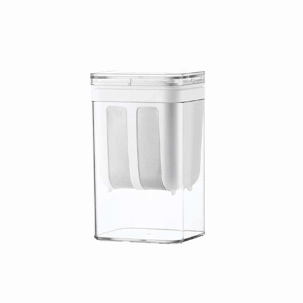 Clear Labneh Yogurt Strainer Container With Built-In Filter