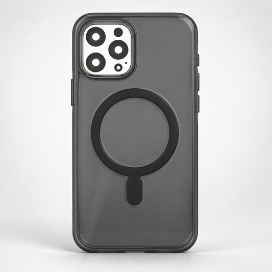 Charcoal Magnetic Ring Phone Case