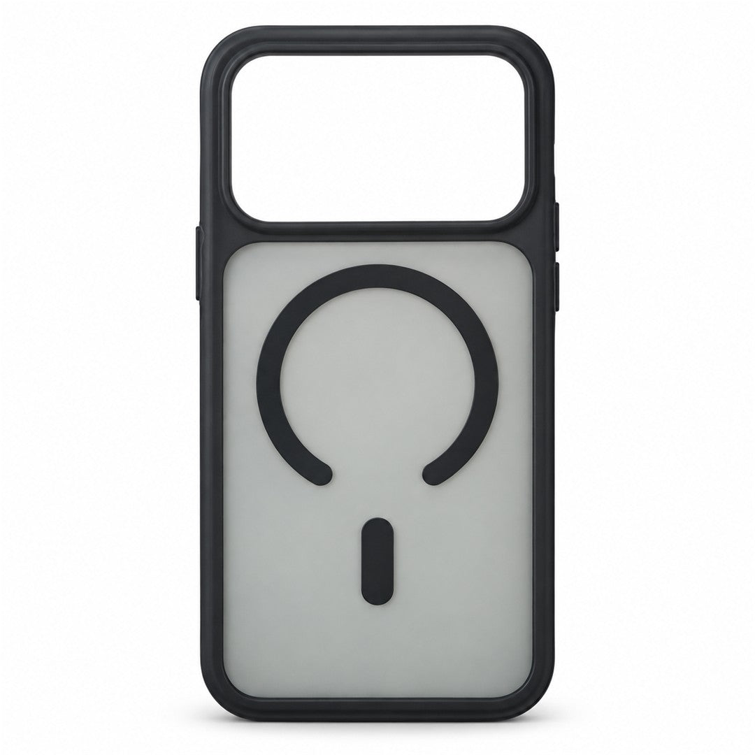 iPefet Frosted Magnetic Case for iPhone 17 Pro Max - Black