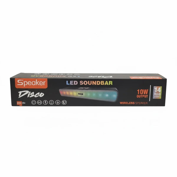 Disco LED Soundbar Wireless Speaker
