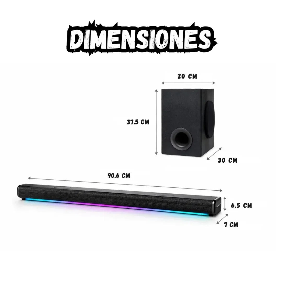 KBroad Wireless Soundbar Speaker