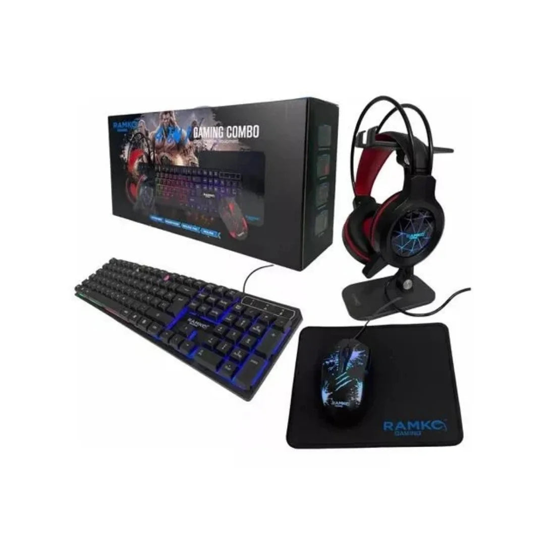 Ramko Gaming 4-in-1 Combo Set