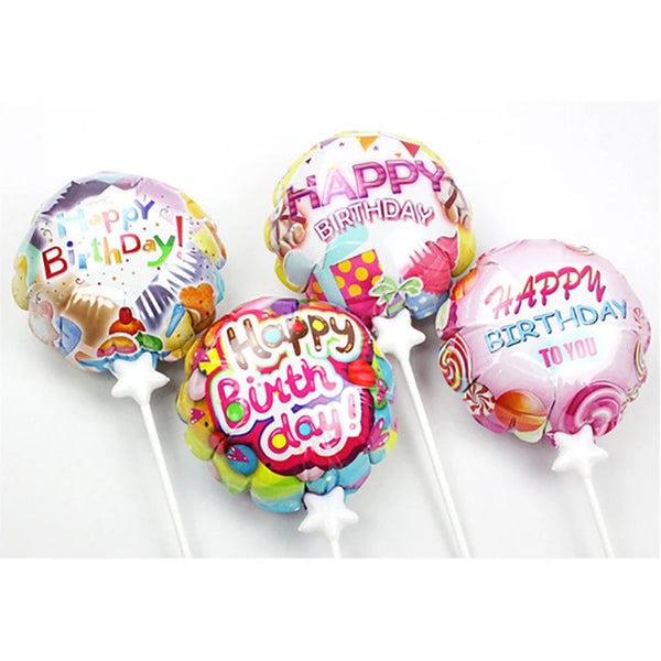 Mini Self-Inflating Number Foil Balloons – 0–9 Party Decorations for Kids’ Birthdays & Celebrations
