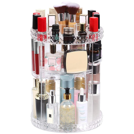 Rotating Large Capacity Cosmetic Storage Box