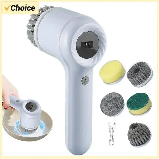 Cordless Electric Spin Scrubber
