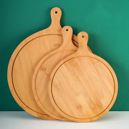 Premium Bamboo Pizza Serving Tray