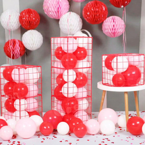 Expoon 3-Layer Balloon Display Boxes – Party Decoration for Birthdays, Weddings & Events