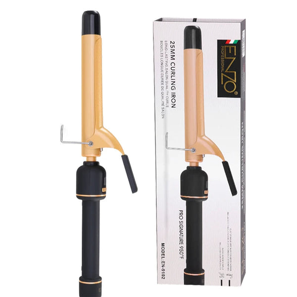ENZO Nano Ceramic Long Barrel Curling Iron