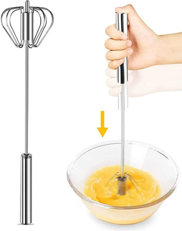 Semi-Automatic Egg Whisk