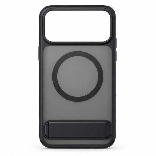 hoco AS12 Magnetic Stand Case for iPhone 17 Pro - Black