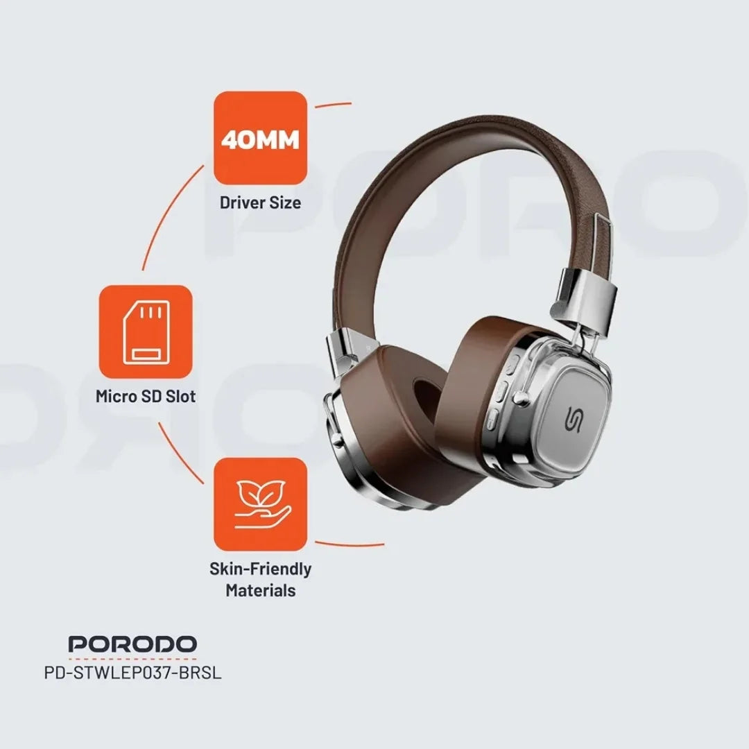 Soundtec Vintage Wireless Headphones