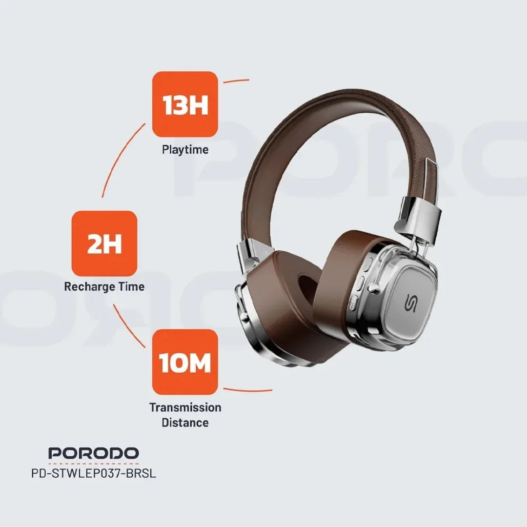 Soundtec Vintage Wireless Headphones