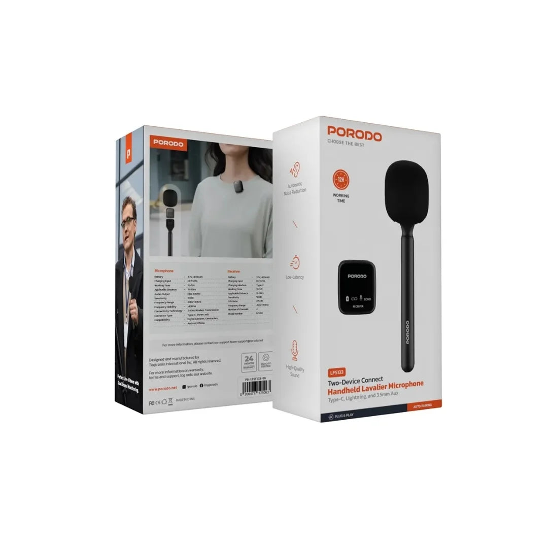 Porodo LF5133 Wireless Handheld