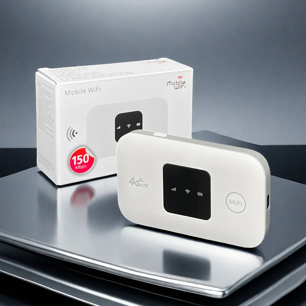 4G Portable Wi-Fi Router – High-Speed Wireless Hotspot with SIM Card Slot