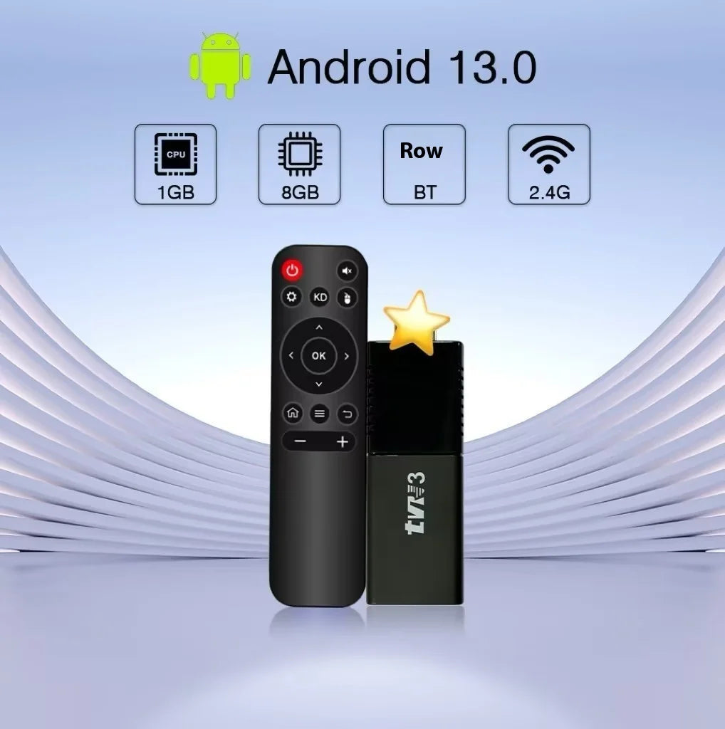 Android 9 R3 TV Box – Quad-Core Smart Set-Top Box with 64GB ROM, UK Plug, 4K Home Video Player