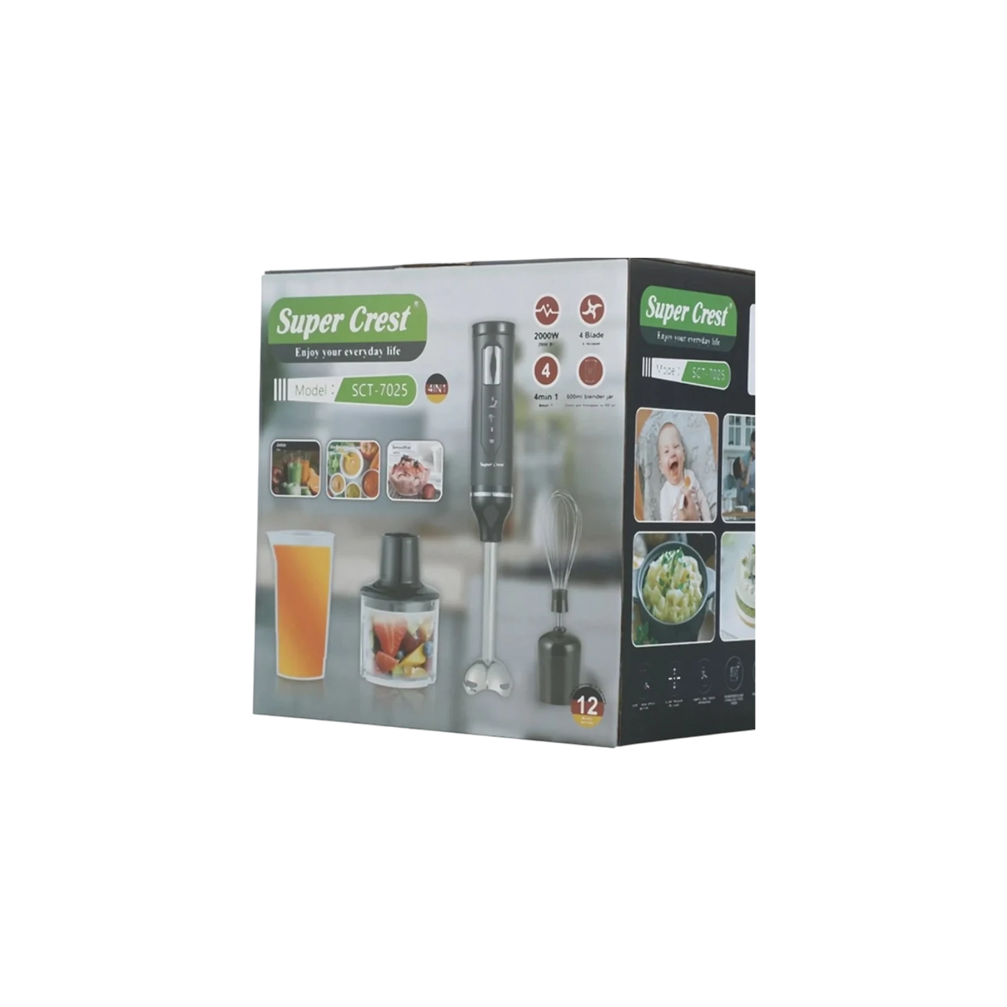 4-in-1 Hand Blender Set