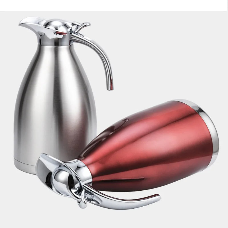 Double-Wall Thermal Coffee Carafe – 304 Stainless Steel Vacuum Insulated Pot