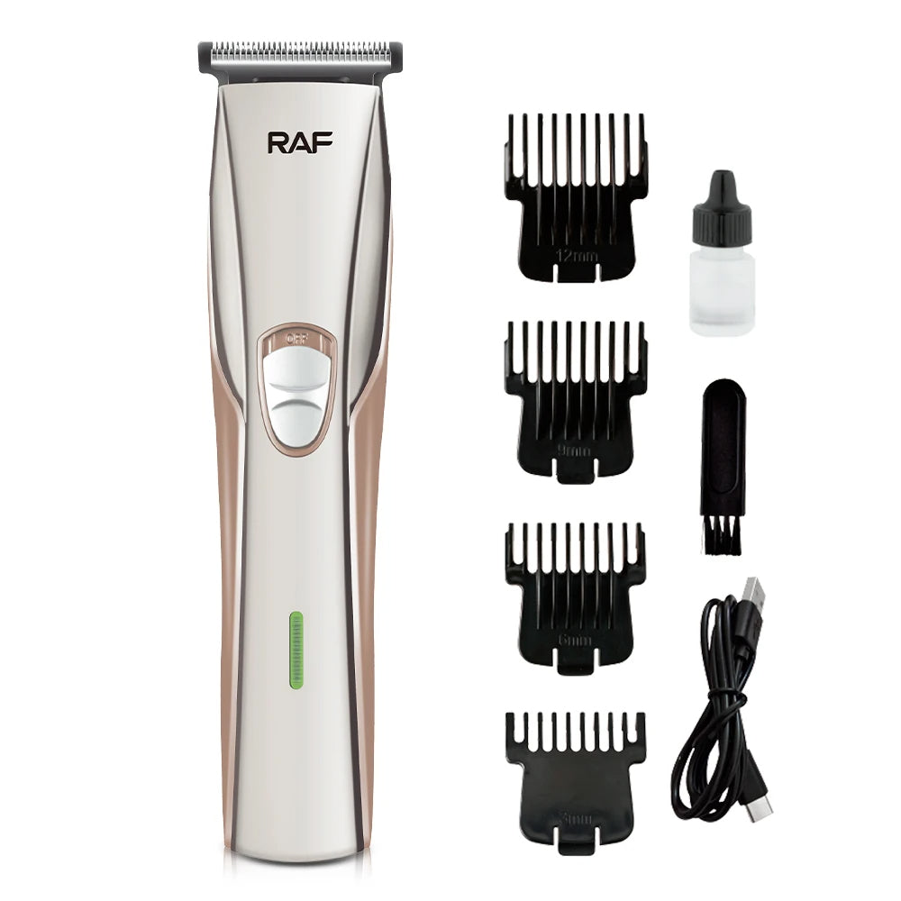 Cordless Beard & Hair Trimmer – Professional Facial Hair Shaver for Men
